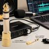 3.5mm Female Stereo TRS Converter 6.35mm Male AUX Cable Adapter Audio Adapter  Recording Devices