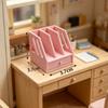 1Pcs Miniature Desktop Storage File Basket For 1/12 Dollhouse Mini File Cabinet Scene Playhouse Toy Ornament