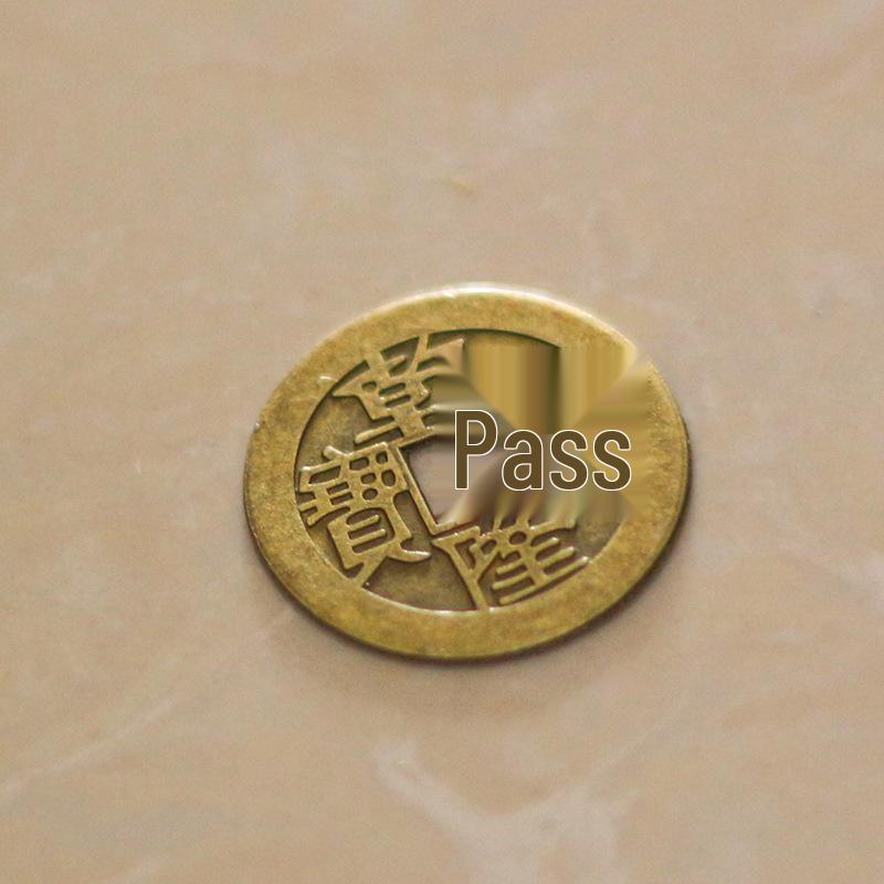 Imitation Brass Zinc Alloy Large Chinese Bronze Coins - Retro Five Emperors Collection