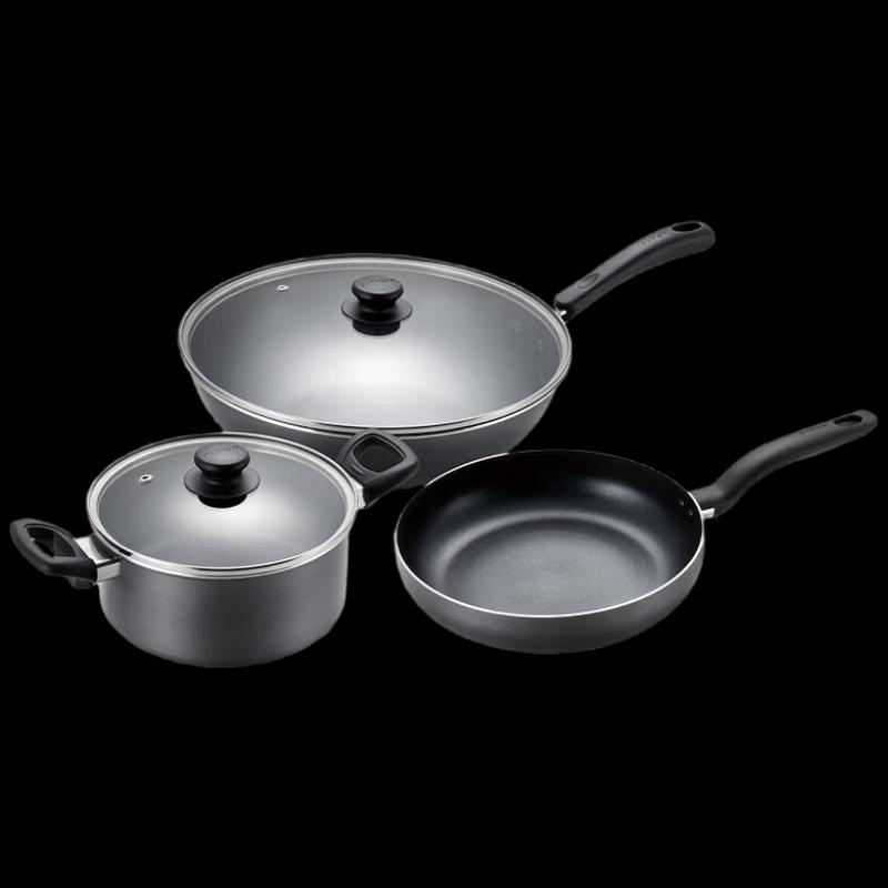

SUPOR Colorful Non-stick 3-Piece Cookware Set