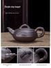 Creative Zisha Portable Gongfu Tea Set: One Pot, Four Cups, Logo-Ready for Company Events & Gifts.
