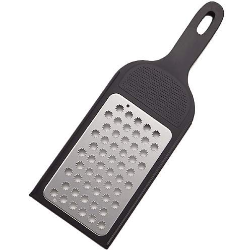 Suncraft Stainless Steel Grater, Made in Japan, Aisai Senka, AL-241, Black