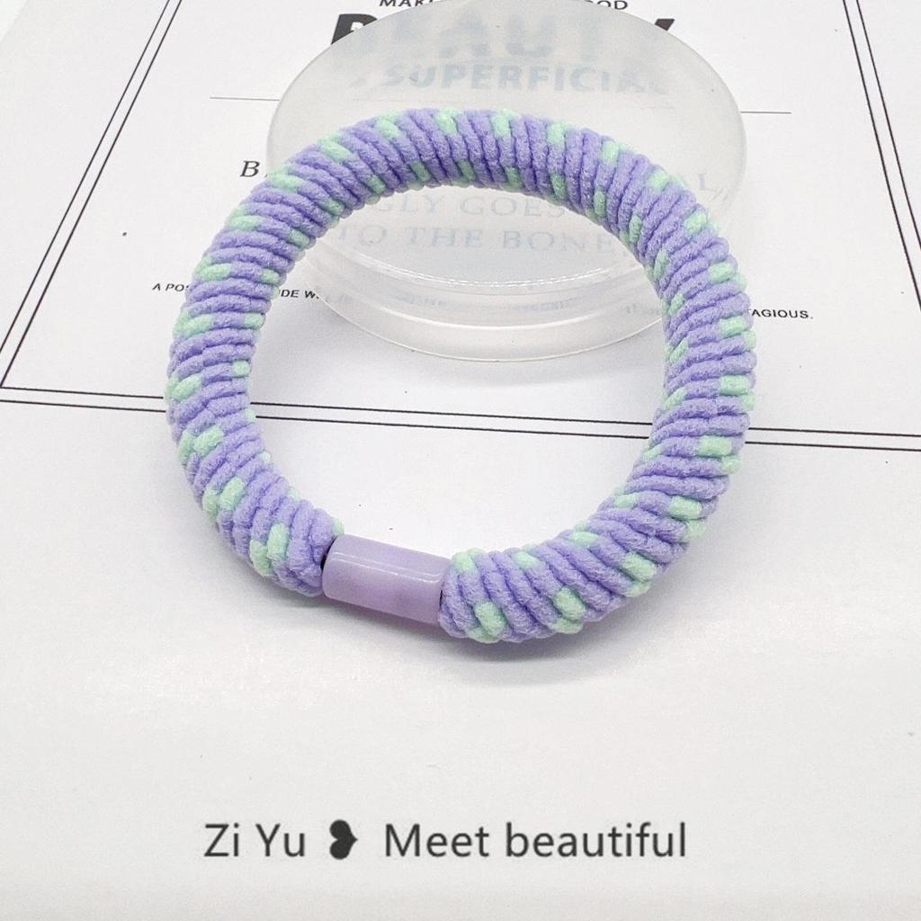 High-Elastic Rubber Hair Bands for Kids & Girls – Gentle, Quality Hair Accessories