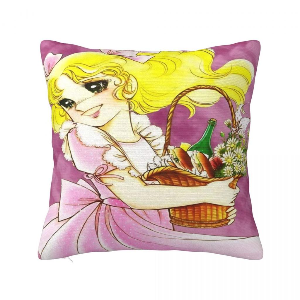 Candy Candy Manga Pillow Cover Soft Pillow Case Cushion Cover Cute Funny Graphic Pillowcases For Sofa Home Decoration
