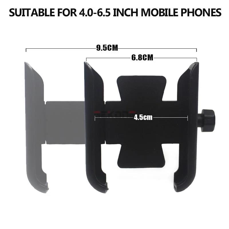 Fit For NMAX N-MAX 155 NMAX125 2015-2022 Newest Motorcycle Handlebar Rearview Mirror Mobile Phone Holder GPS stand bracket