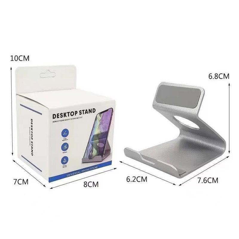 Sturdy Metal Phone & Tablet Stand: Durable, Drop-Resistant, Portable Holder with Storage