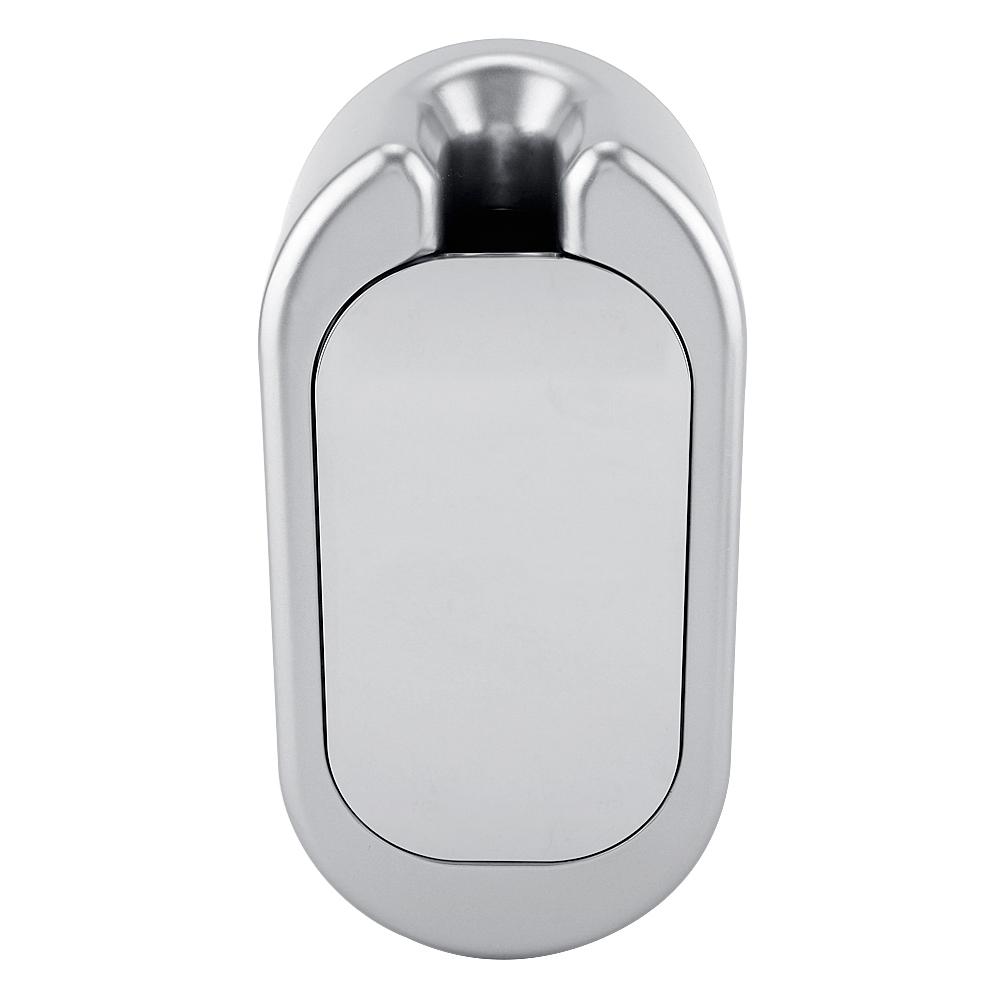 Nail Free Stainless Steel Handle Toilet Brush Set Home Hotel Bathroom Cleaning Tool (silver)
