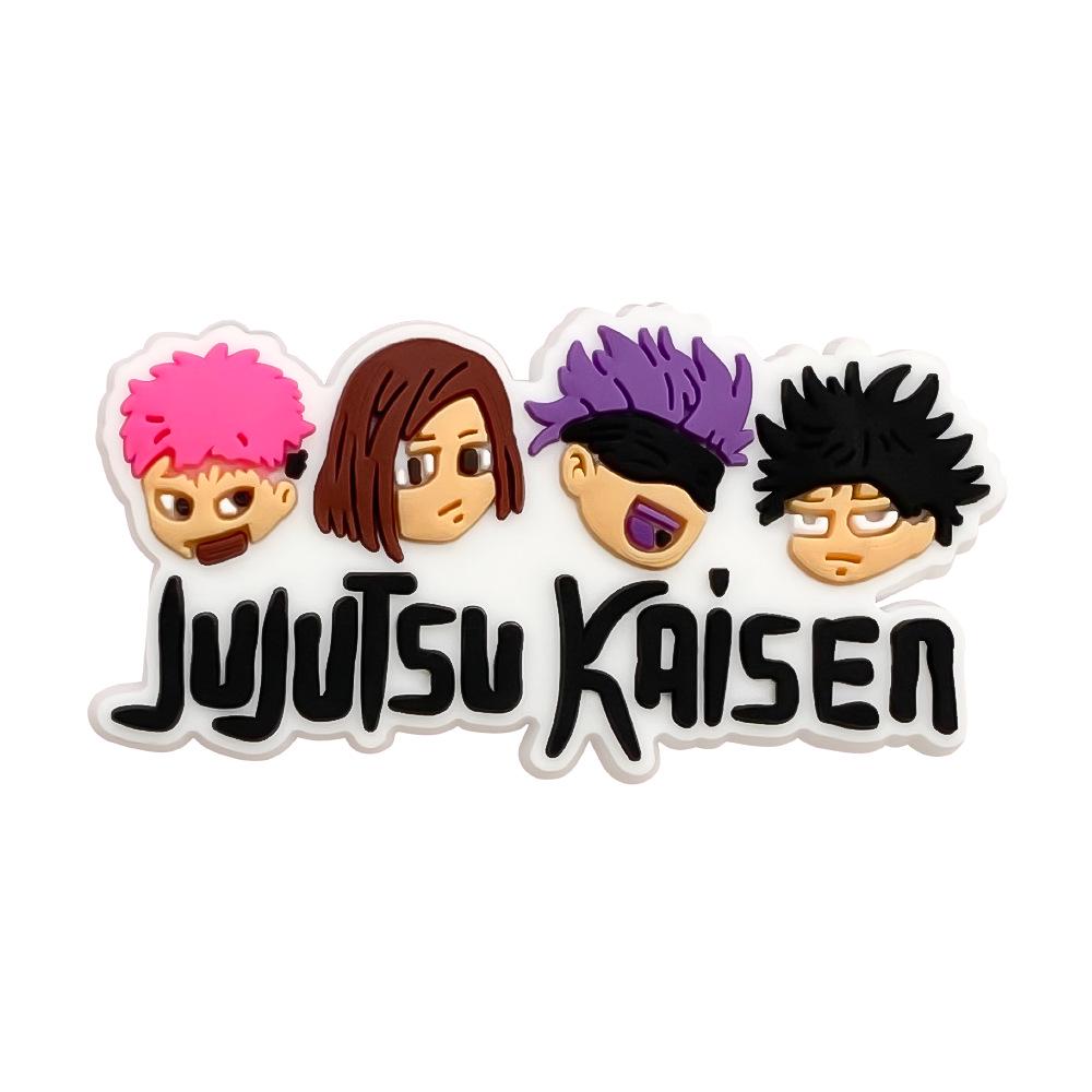 Jujutsu Kaisen Crocs Charms: Cute PVC Shoe Decorations