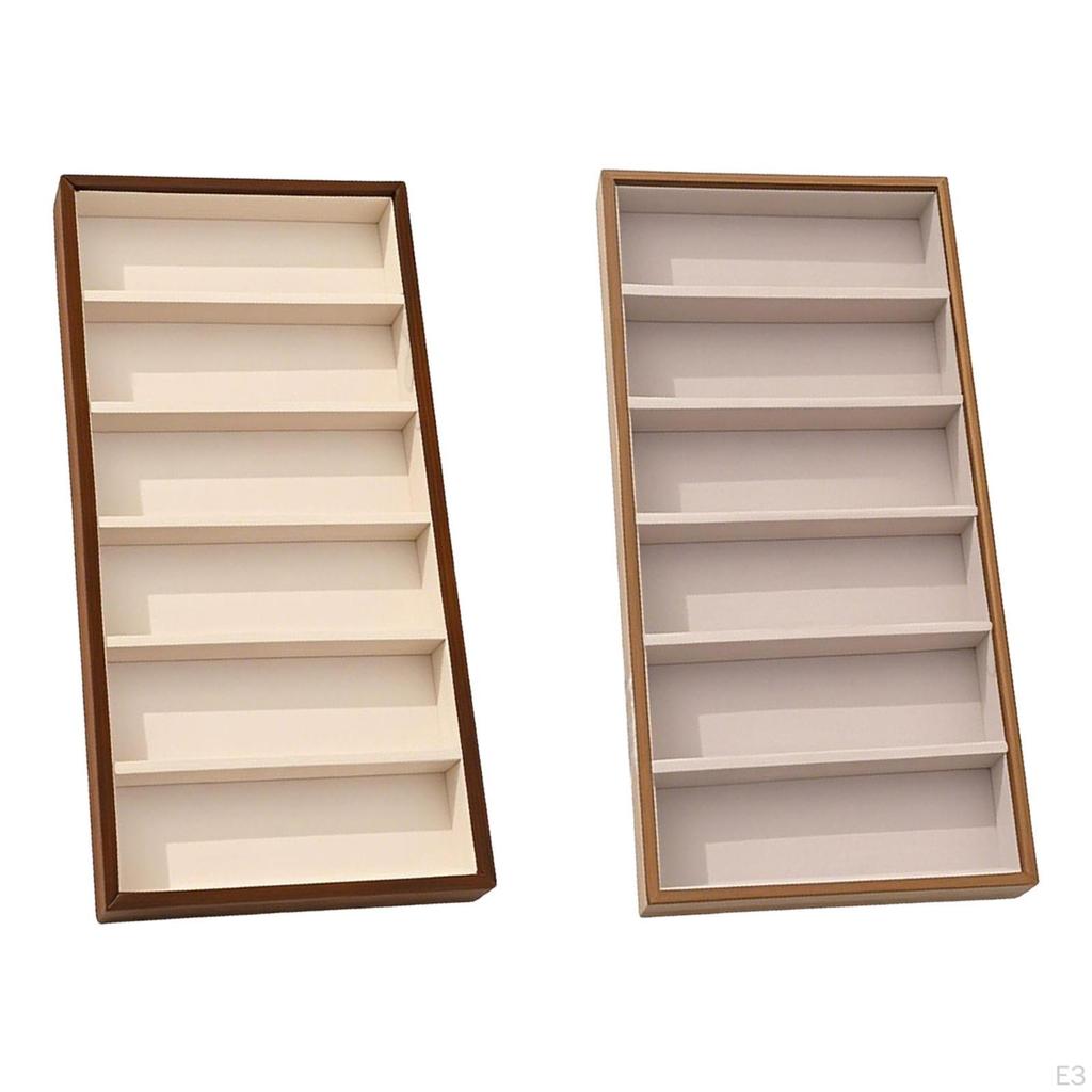 Display Case for Eyeglasses And Jewelry Collection Organizer Tray