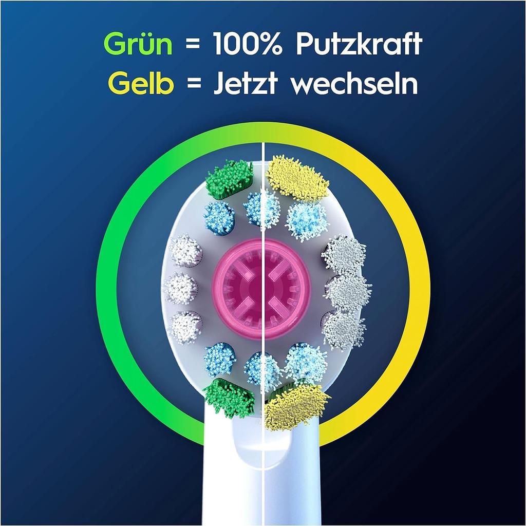 Braun Oral-B PRO Whitening Brush Replacement Brush Set for Electric Toothbrushes, 3D White, 12-Pack (EB18PRX-12) [Parallel Import]