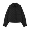 Autumn and winter new shirt down jacket women's short loose casual down small lapel light jacket