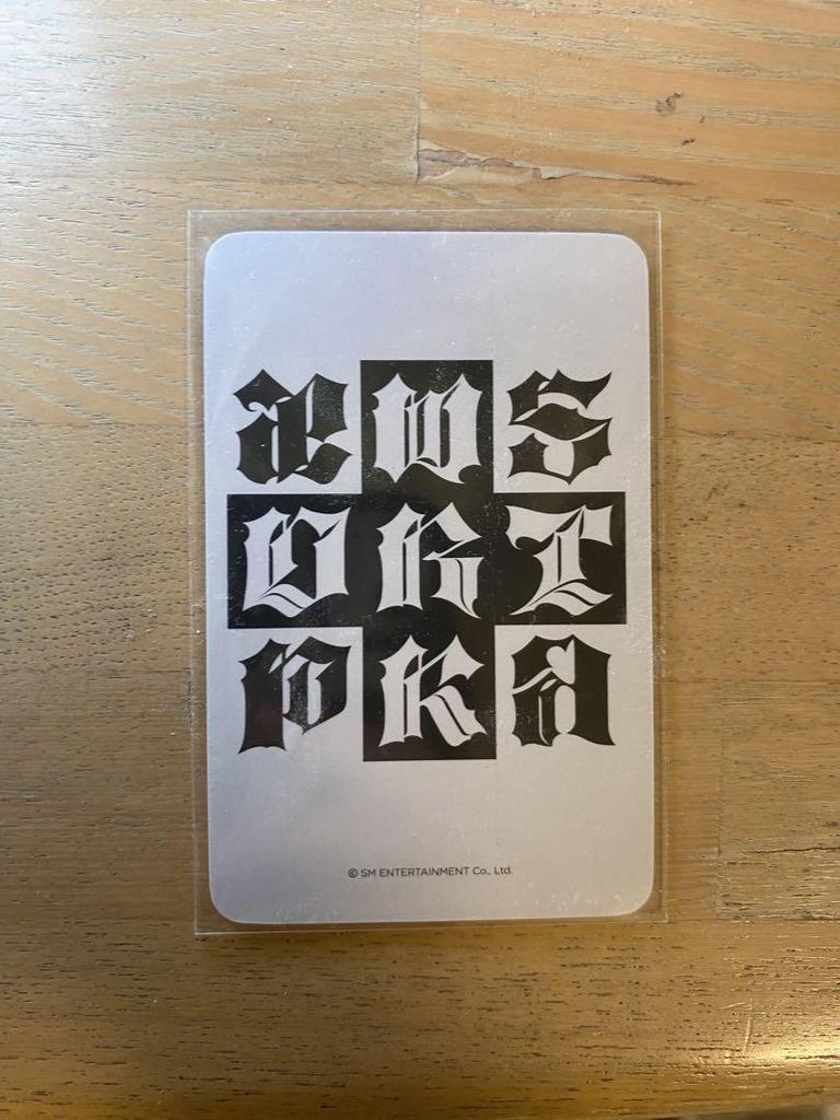 [USED] Aespa Karina Dirty Work Withmuu Rakidro