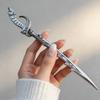 1 pezzo Semplice e Atmosferico Vichingo Retro Gotico Teschio Grande Coltello Fermagli per Capelli Bastoncini per Capelli Stile Norvegese Accessori per Feste
