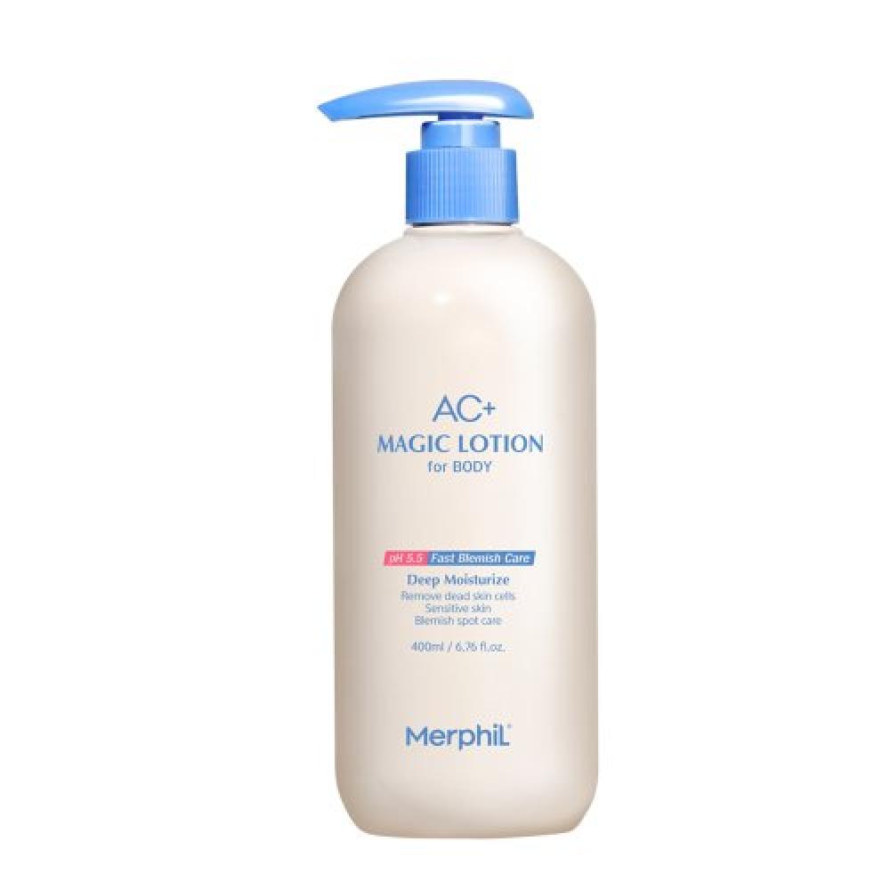 Merphil Back Body Lotion Ac+ Magic Lotion 400ml NONE