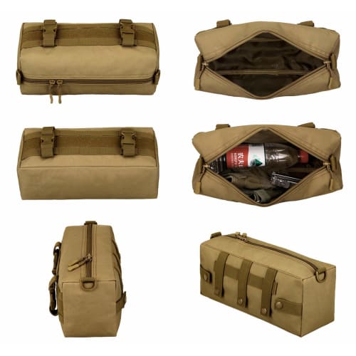 Phoenix Ikki Backpack Expander, Large Capacity Molle Compatible, Military Tactical Molle System Pouch, Tactical Gear, Airsoft Gear, One-Shoulder Bag,