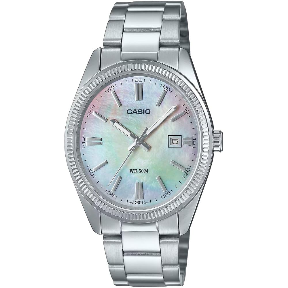 

Casio MTP-1302DS-7AVDF Modern Blue Line Watch Stainless Steel Band Water Resistant