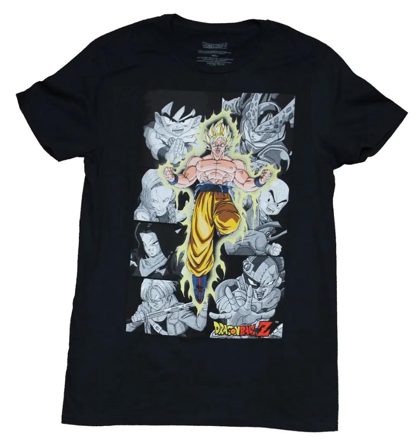 

Dragon Ball Tshirt is inspired by games and suitable for both Unisex and Women Made of pure cotton it is comfortable and loose S