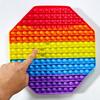 Tamaño Grande 30 cm Silicona Push Bubble Fidget Sensorial Alivio del Estrés TDAH Ansiedad Juguetes Educativos Regalos Para Niños Y Adultos