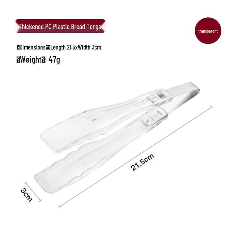 MUTTI Transparent Plastic Food Clips