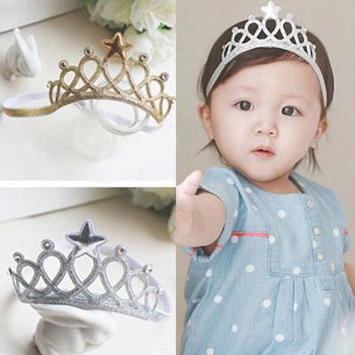 Carino copricapo per bambine, corona da principessa, fascia per capelli, accessori per bambine.