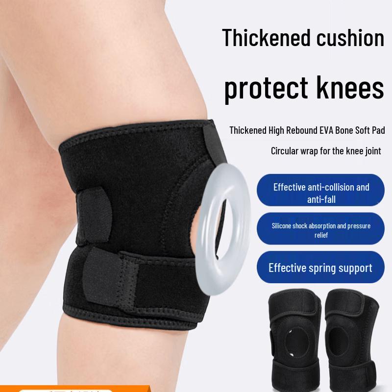TULX Adjustable Sports Knee Brace with Spring Support (Pair)