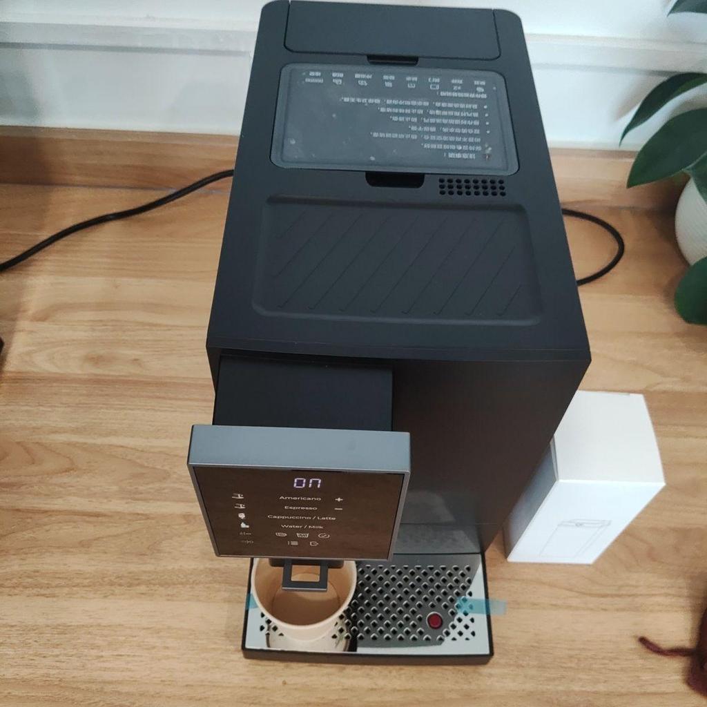 Cross-Border A21S Luma Automatic Coffee Machine: Italian Espresso Maker with Milk Frother for Home, Office, or Commercial Use