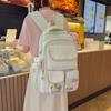 Schoolbag New Schoolbag Female Japanese Ins Cute Large Capacity Contrasting Color College Style Primary and Secondary School Students
