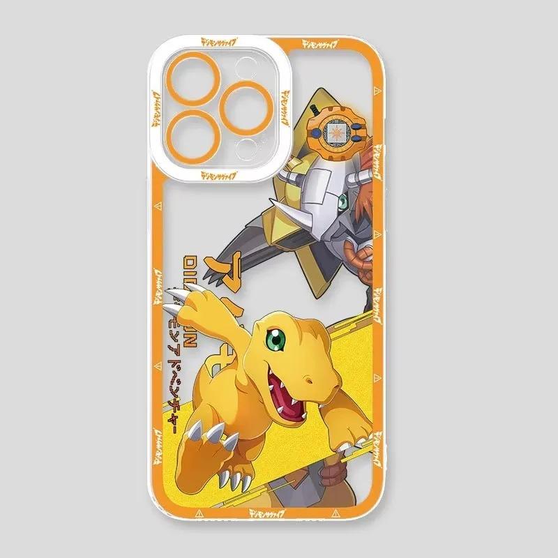 Cartoon Digimon Adventure Anime Soft Case For Xiaomi Redmi Note 14 12 11 13 Pro Plus 4G 5G 12S 11S 10S 10 9 9S 12C 13C 14C A3 A4