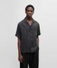 Hugo Camp Collar Twill Shirt Loose Fit 50539342_001