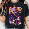 Comfort Colors Digital Circus Characters Girls Shirt, The Amazing Digital Circus Tee, TADC Shirt, Jax Pomni Gangle Ragatha Caine