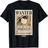 Anime Monkey D. Luffy Wanted Poster T-Shirt