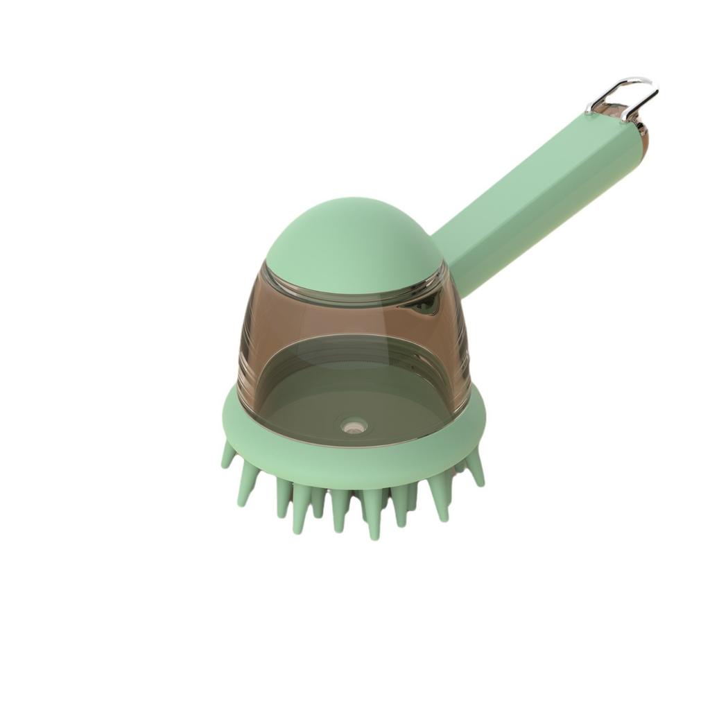 Pet Bath Brush Dog Bath Brush Easy Foaming Cat Comb Multi-Function Cat Grooming Brush Pet Cleaning Bathing Multi-Function Brush