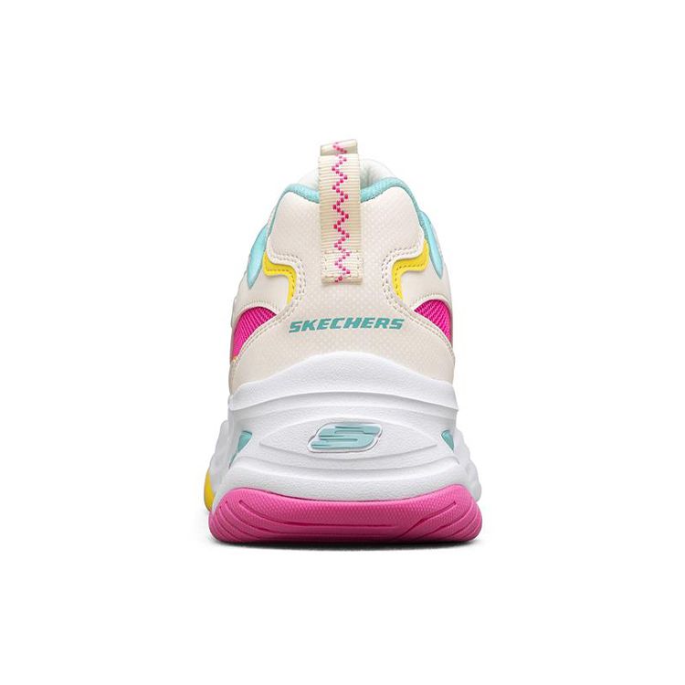 Skechers DLites 4.0 Breathable Mesh And Synthetic Leather Trendy Comfortable Shock-Absorbing Non-Slip Durable Casual Low-Top Sneakers 896024-NTMT