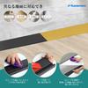 Ruedamann Step Ramp, 2cm High, 90cm Wide, 800kg Load Capacity, Barrier-Free Ramp for Wheelchairs and Robot Vacuum Cleaners, Flexible and Odorless PVC