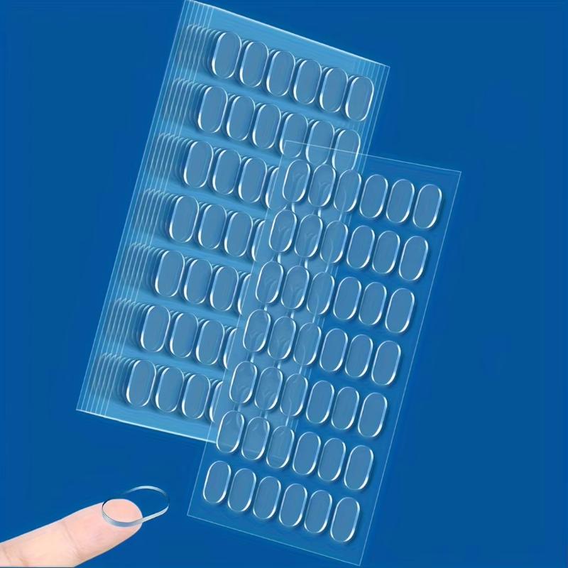 300 Count Clear Removable Gel Putty Double Sided Tape 0.31x0.5 Inch Toy Holding Party Decorations Craft Tape