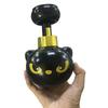 Niedlicher Katzenpfoten Schaumseifenspender Schwarze Katze Pumpflasche mit Pfotenabdruck-Design für Badezimmer, Küche, haustierfreundliche Haushalte