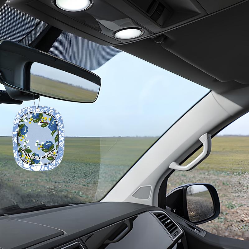 Car Supplies Anti-flavor Fragrance Paper Hanging Piece Lovable Not Pungent Car Solid Jewelry Car Accessories Portable