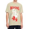 Vintage T-Shirt Black Myth Wukong Game 2024 Cotton T Shirts Trendy Cool Tee Shirt for Male Summer Y2K Basic Short Sleeve Clothes