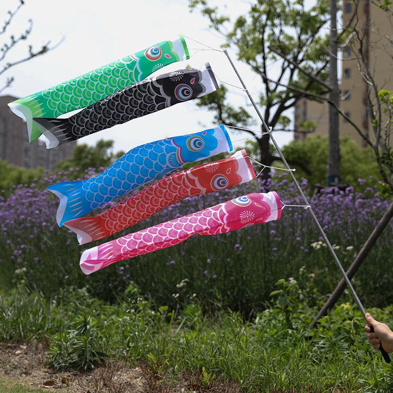 Japanese Style Carp Streamer - Sushi Restaurant Decoration Banner