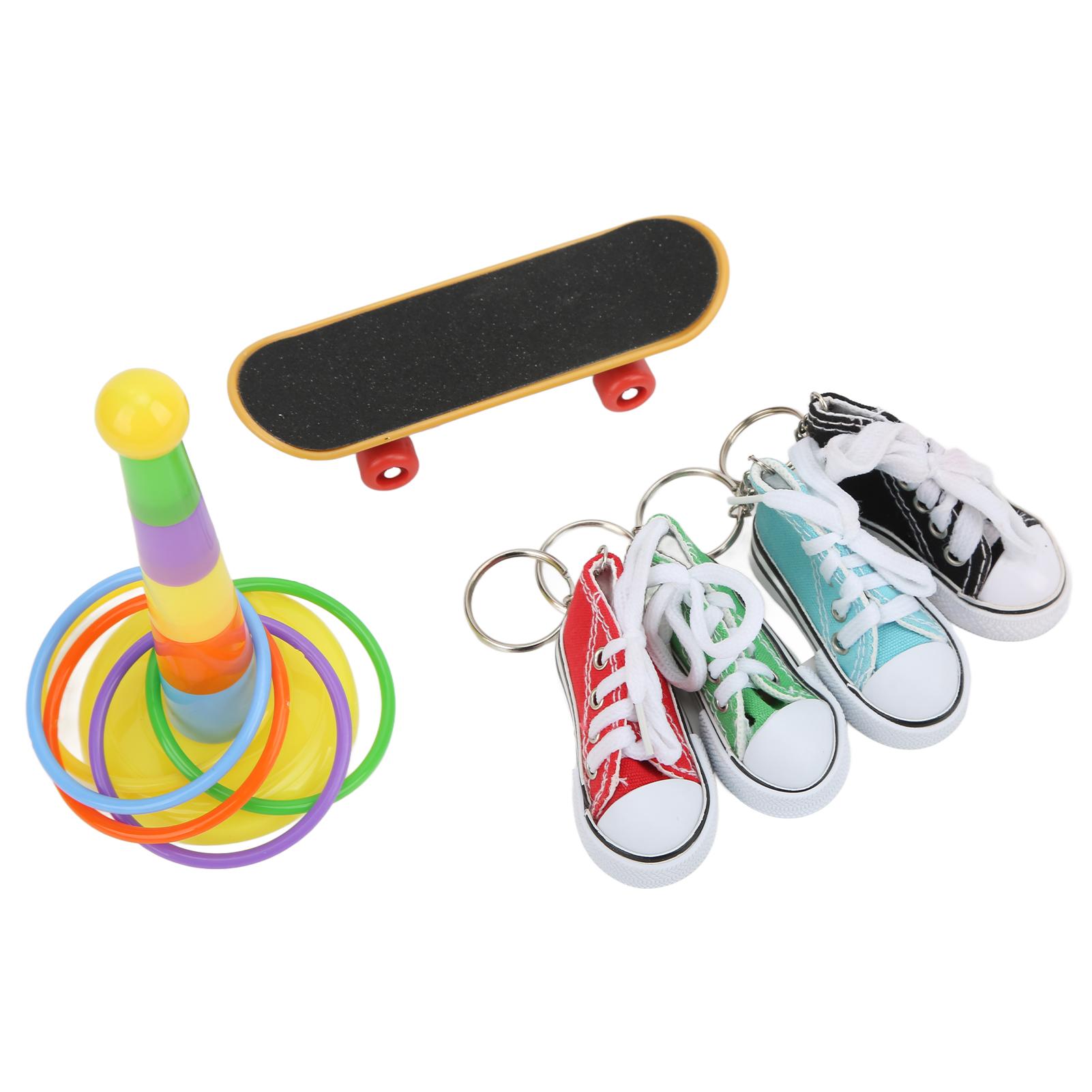 Игрушки для жевания птиц, тренировка интеллекта, парусиновые туфли, кольца, набор игрушек для клетки для птиц, для попугаев, корелл