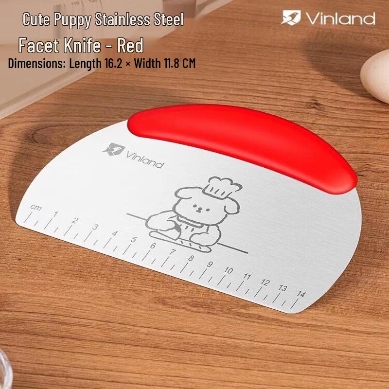 Qiwei Food-Grade Baking Dough Scraper and Cutter Set