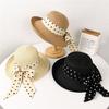 Outdoor Fashionable Vintage Women'S Spring/Summer Beach Fashion Strawhat Sunshade Sun Hat Hollow Breathable Trendyfisherman Hat