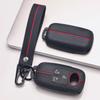 Key Cover for Toyota Raize Tanto Rex Ativa Daihatsu Rocky Tanto Subaru Rex with Keychain Honeycomb Texture Racing Stripe Remote Key Case Protector