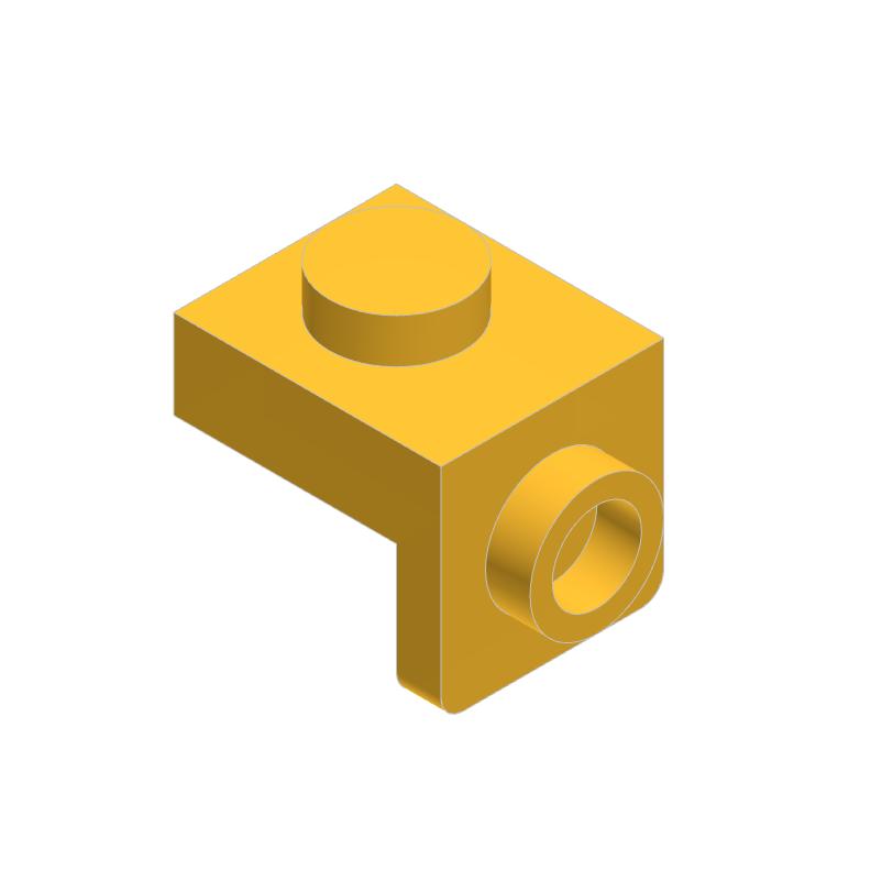 10PCS 36841 Front Side 2Holes Bracket 1 x 1 1 x 1 Block My Own Creation Fitting Including Brick DO-IT-YOURSELF Children s Playthings 36841 50