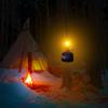 Outdoor Portable Camping Gas Lantern Piezo Ignition Mini Gas Tent Lamp Light with 3 Mantles and Adapter Portable Gas Lantern