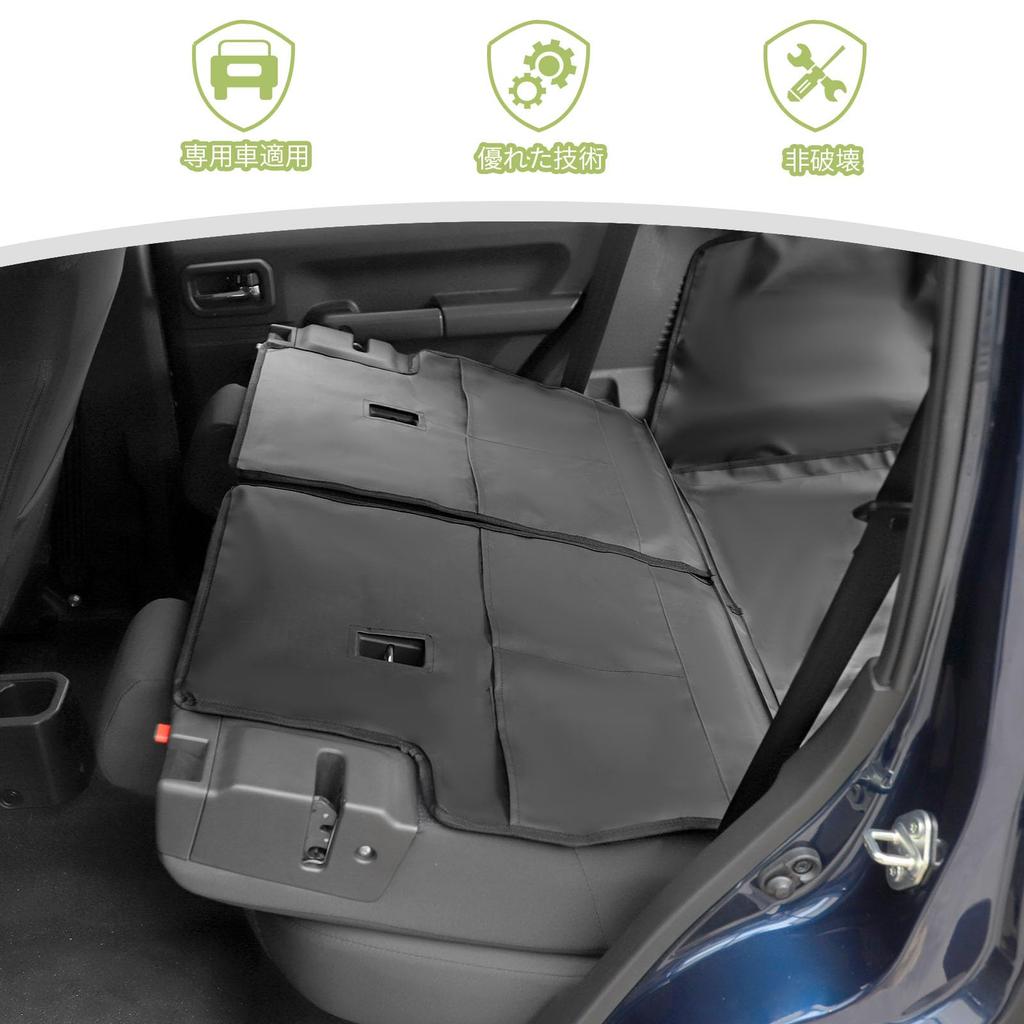 ANTC Car Pet Seat Covers and Mats for Suzuki Jimny 2019 2020 2021 2022 2023 2024 2025 JB64 Cargo Mats JB74, Waterproof, Heavy-Duty, Non-Slip (4-Door