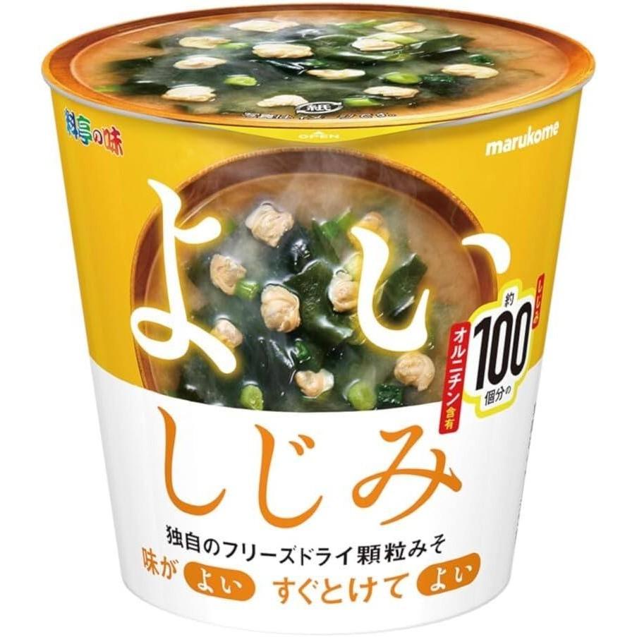 Marukome Ryotei no Aji Freeze Dried Instant Miso Soup Series