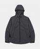 LETTERCOMO Tech Shell Hooded Jacket Charcoal
