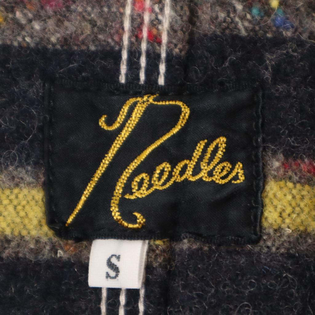 Needles Made In Japan Denim Coat S Indigo Back Blanket Men's Used