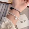 Cat Highend Stylish Bowknot Pearl Hand Accessory Bracelet For Womens Outfits Summer